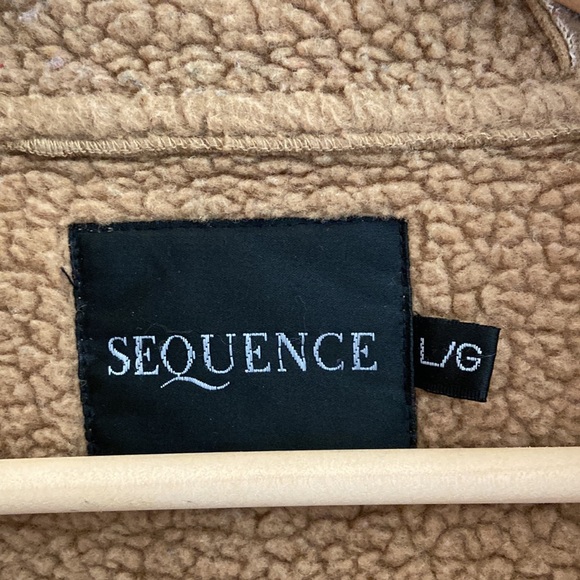 sequence hooded winter coat - Picture 4 of 8